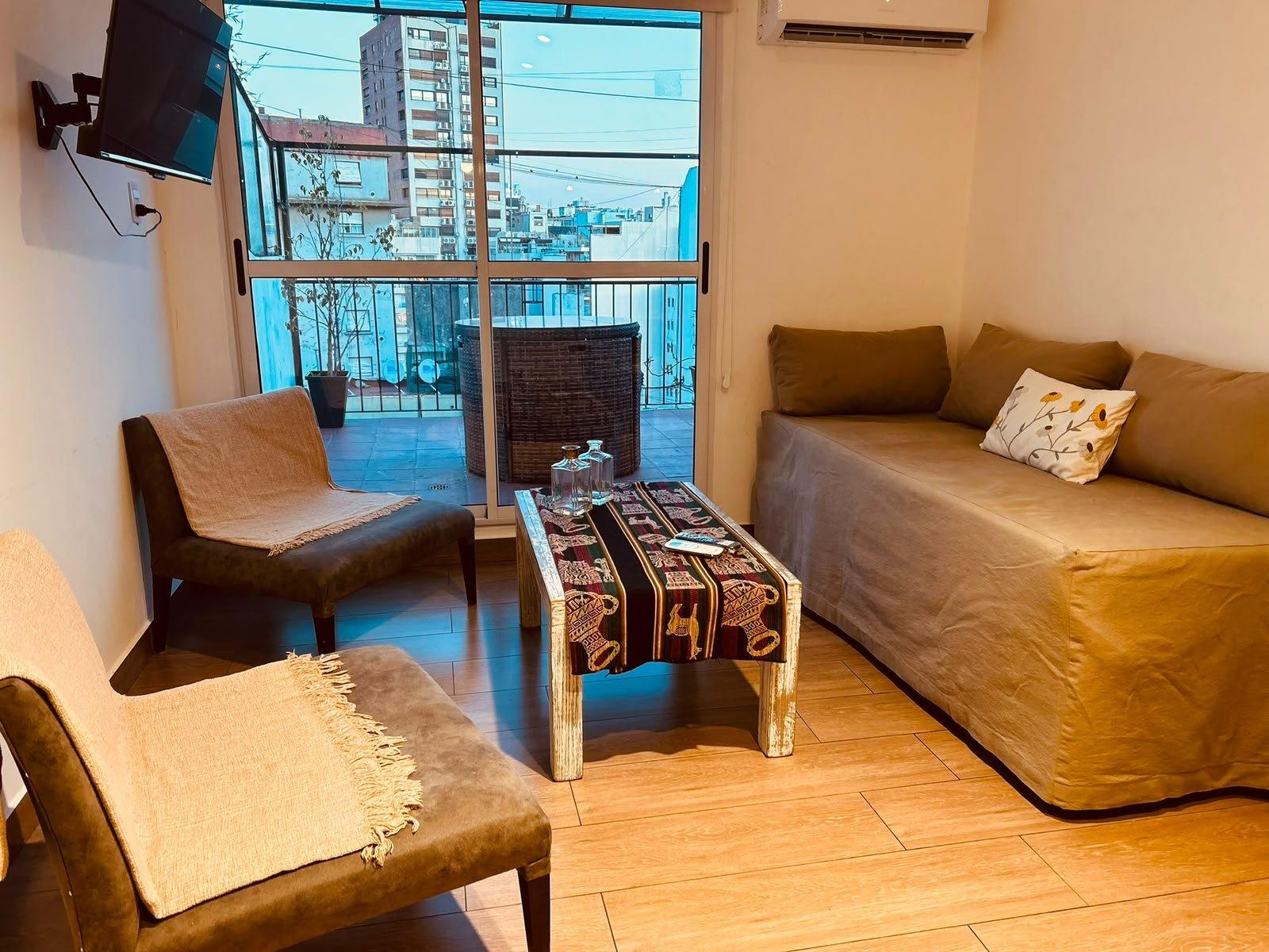 Duplex 2 ambientes en Palermo 