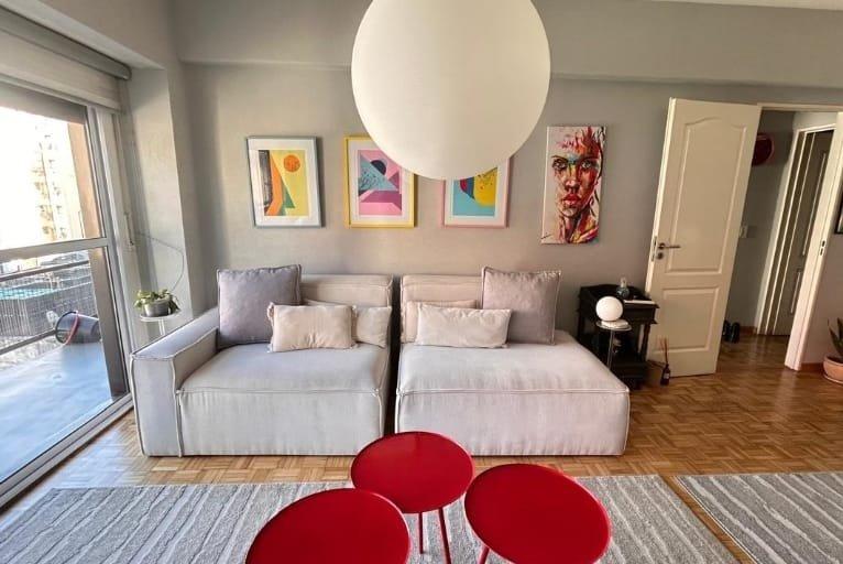 3 ambientes en Palermo Hollywood